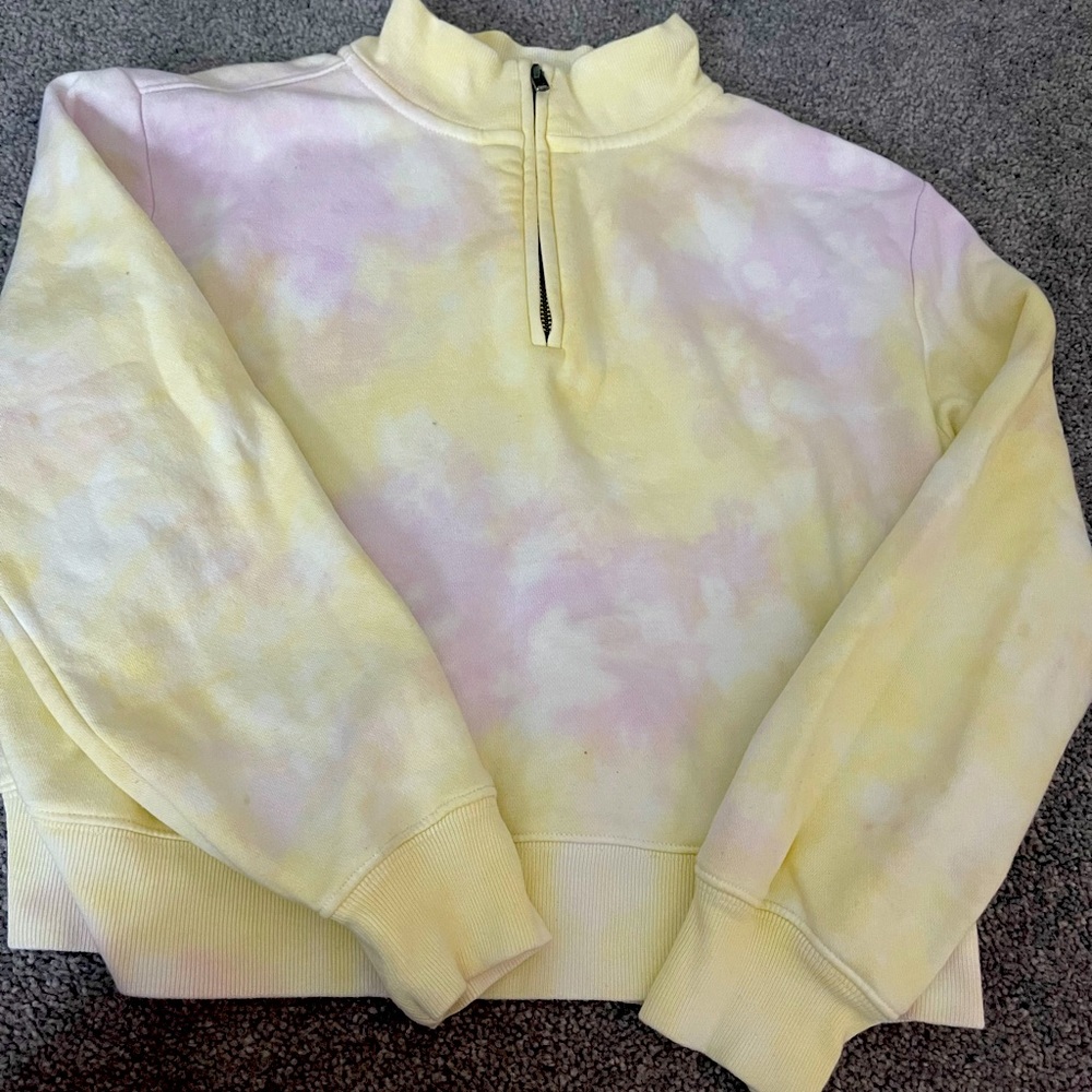 Gap girls crop sweatshirt